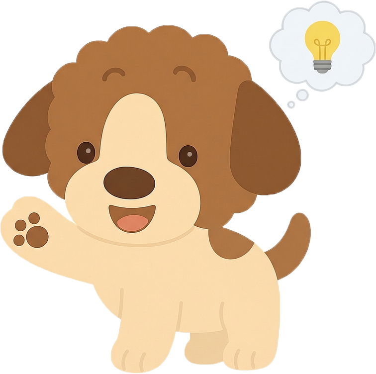 Woofy giving helpful tips